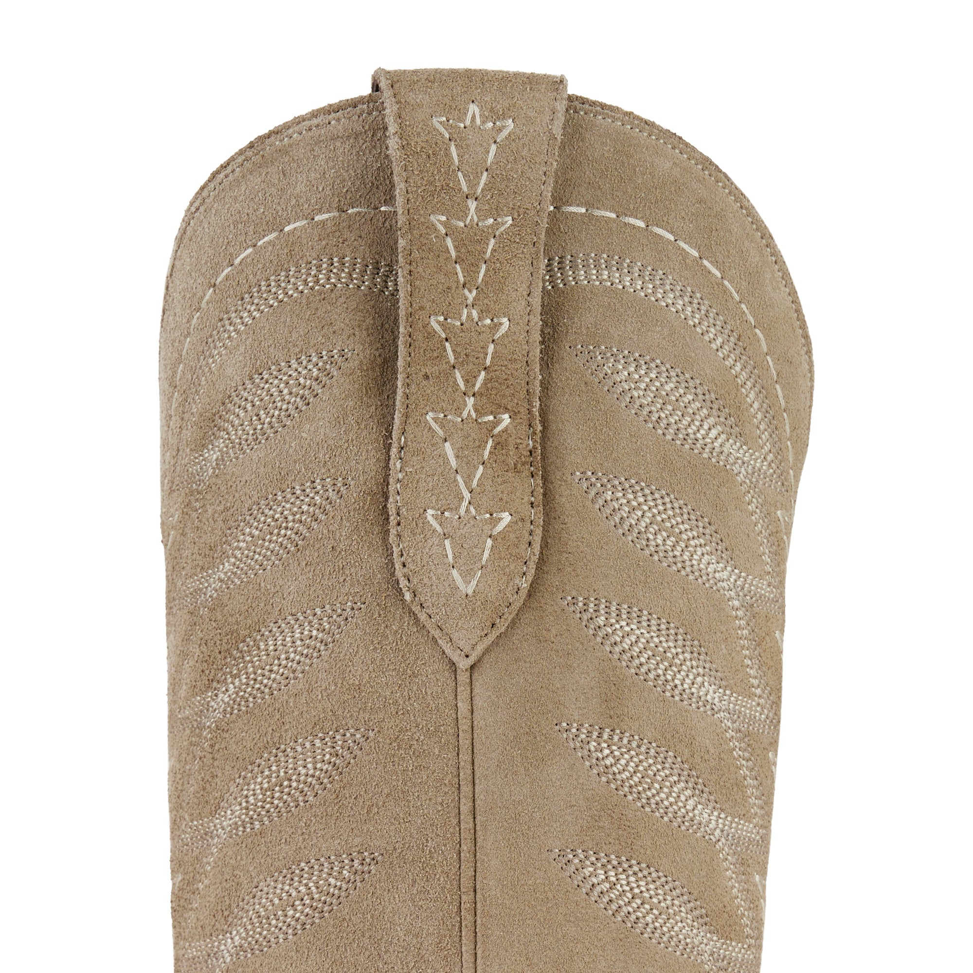 Squash Blossom Boot - Latte Suede