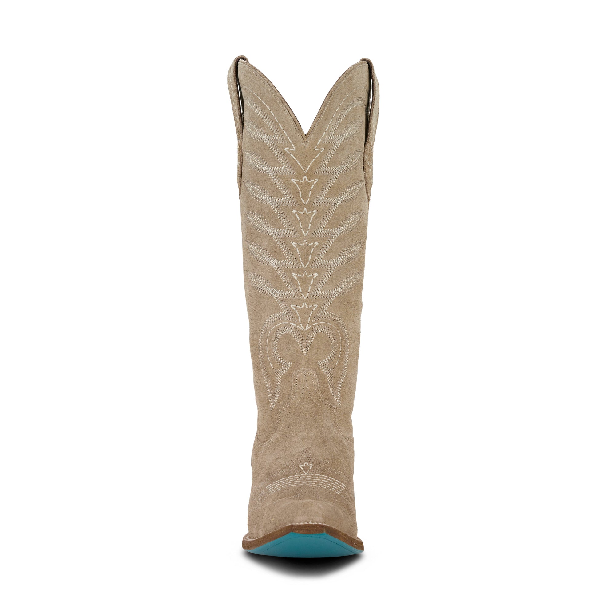 Squash Blossom Boot - Latte Suede