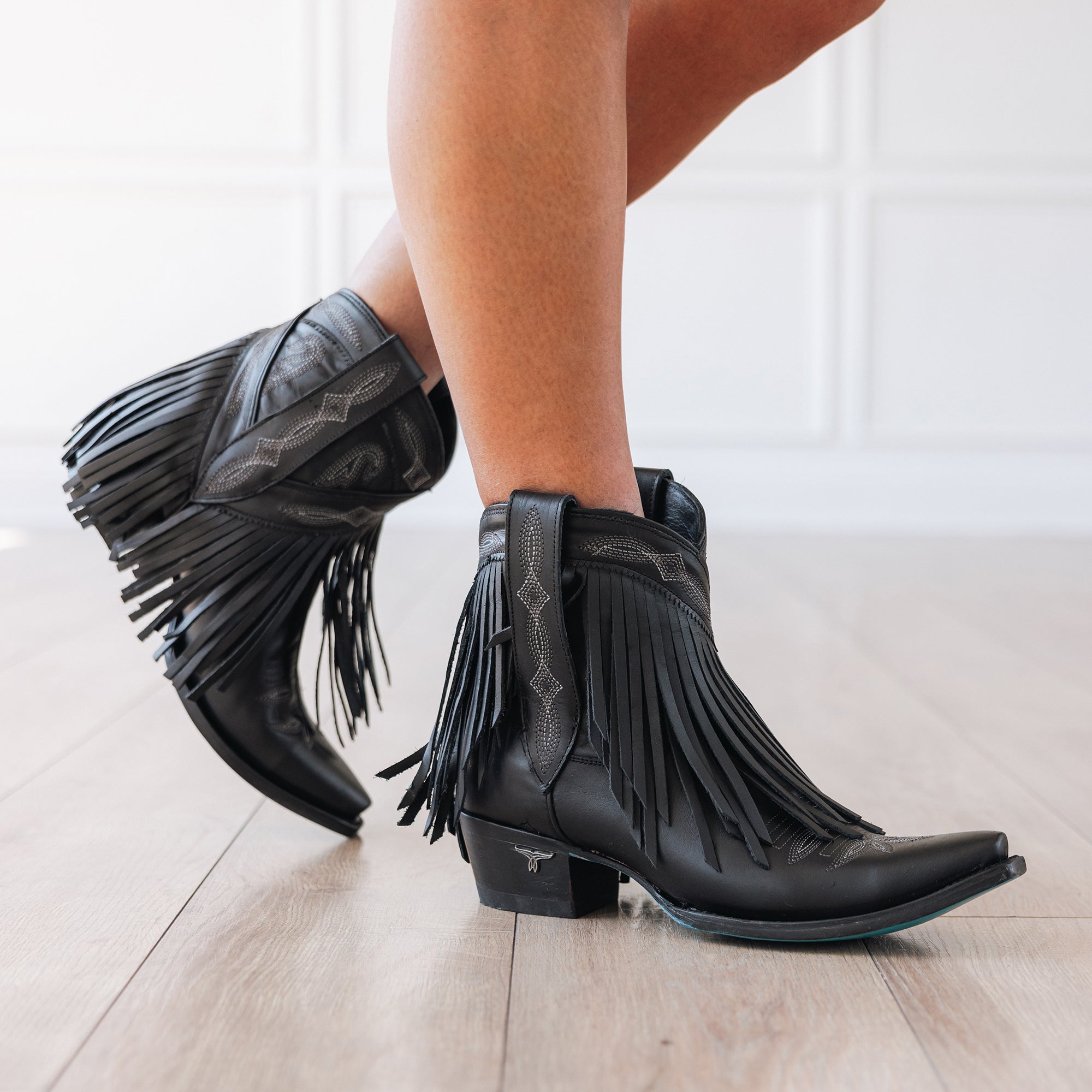 Senita Falls Bootie - Jet Black
