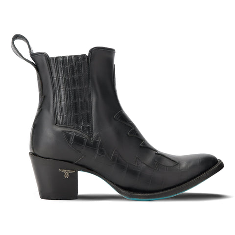 Western Chelsea Bootie - Jet Black