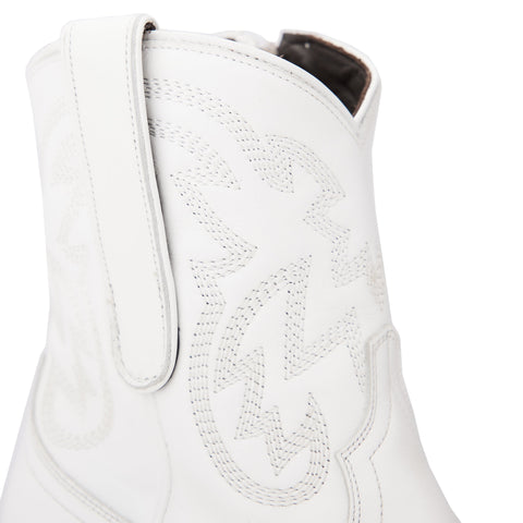 Smokeshow Bootie - Matte White