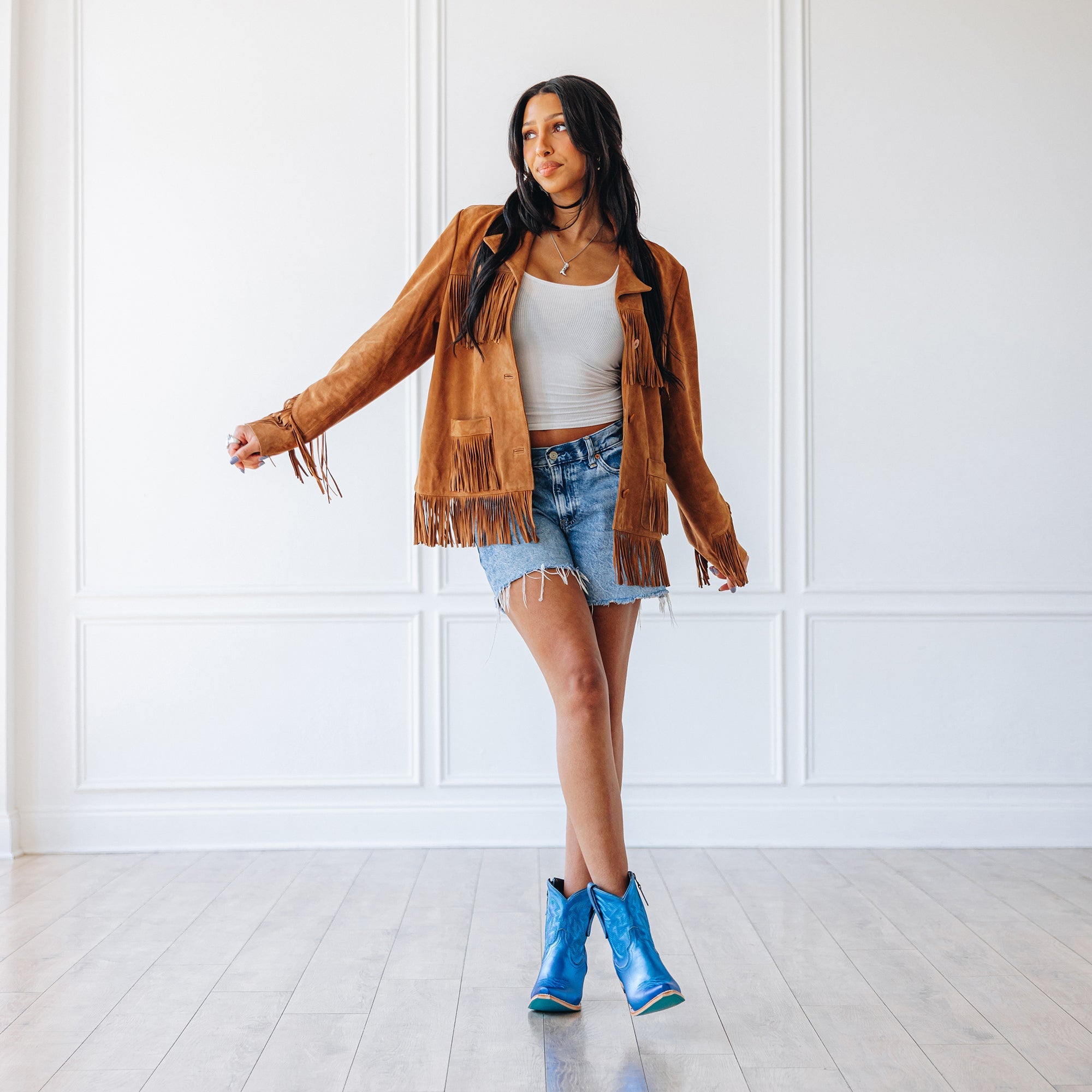 Smokeshow Bootie - Cobalt Metallic