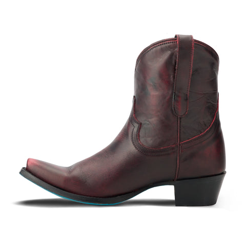 Emma Jane Bootie - Black Cherry