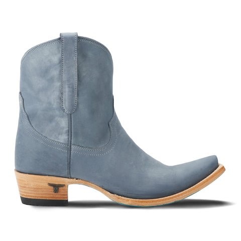 Emma Jane Bootie - Washed Denim