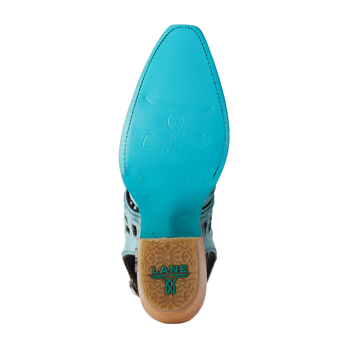 Robin Cut Out Slingback Mule - Powder Blue