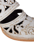 Robin Cut Out Slingback Mule - Ceramic Crackle