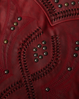 Cossette Jacket - Smoldering Ruby