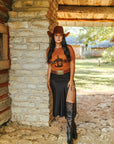 Lone Cowgirl Rider Graphic Tee