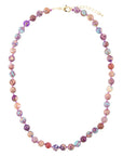 Love Knots Purple Jasper Necklace