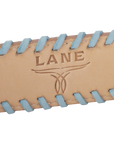 1.5 Double Belt Buckle - Latte Suede