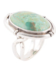 Make a Statement Blue Turquoise and Sterling Silver Ring