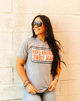 Make America Cowboy Again Banner Graphic Tee