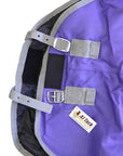 AJ Tack 1200D Waterproof Turnout Horse Blanket with Hood - Purple