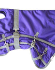AJ Tack 1200D Waterproof Turnout Horse Blanket with Hood - Purple
