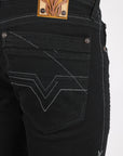 Holt Men's Black Boot Cut Jeans