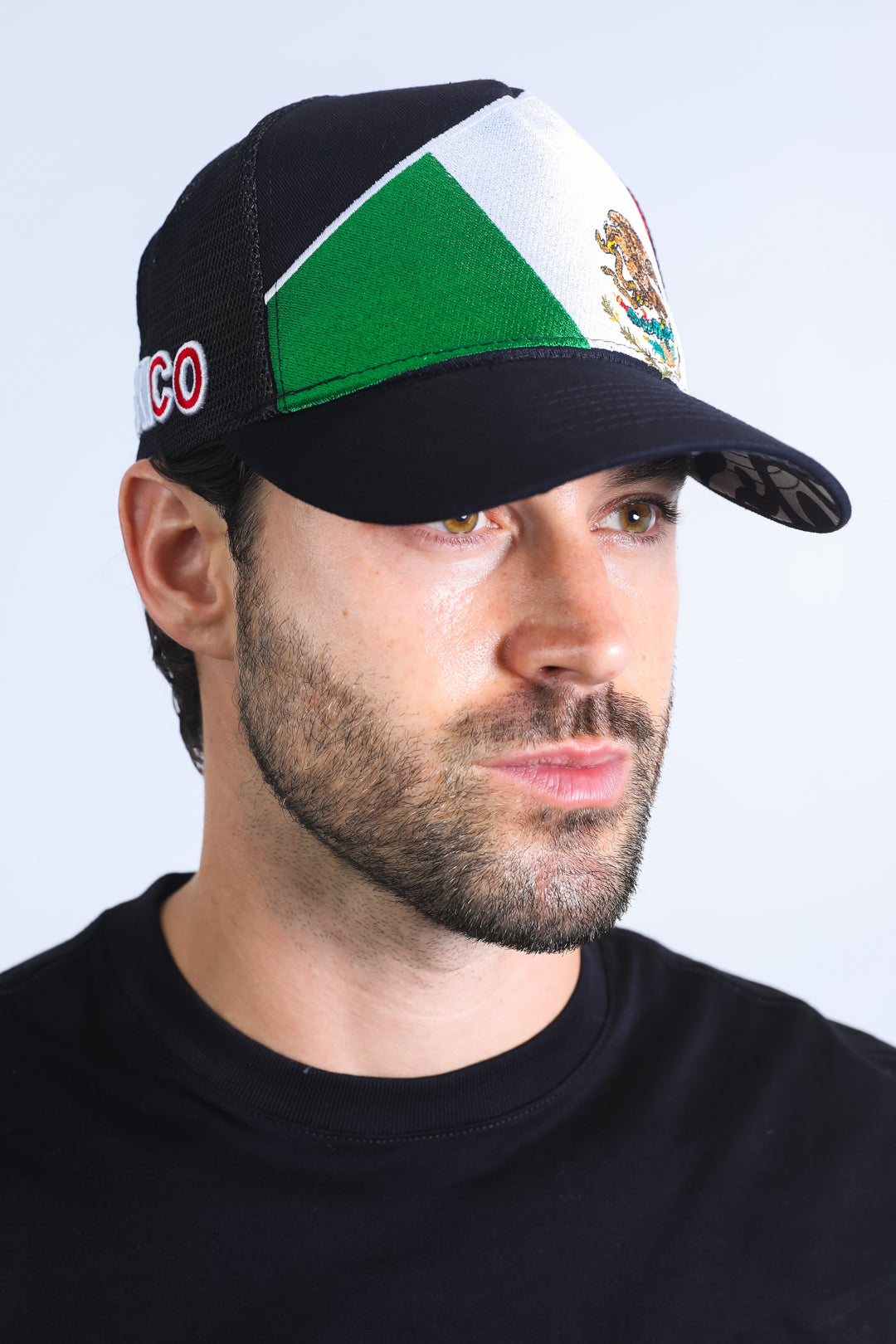 Men&#39;s Mexican Pride Baseball Cap - Black