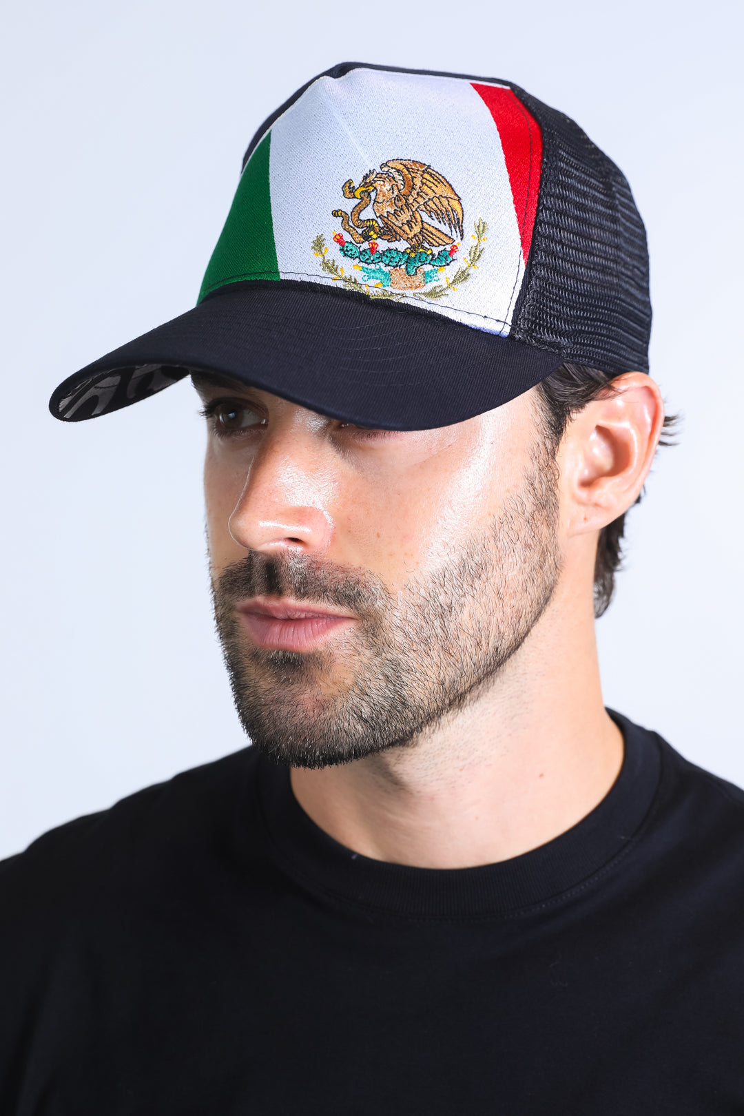 Men&#39;s Mexican Pride Baseball Cap - Black