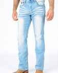Holt Men's Blue Boot Cut Jeans