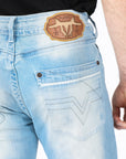 Holt Men's Blue Boot Cut Jeans