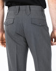 Heath Mens Poly-Stretch Boot-Cut Western Suit Pants