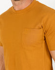 Classic Cotton Knit Camel T-Shirt