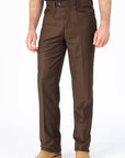 Heath Mens Poly-Stretch Boot-Cut Western Suit Pants