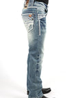 Holt Men's Medium Wash Slim Boot Cut Jeans