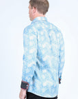 Satin Cotton/Spandex Long Sleeve Shirt