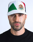 Men's Mexican Pride Baseball Cap - White