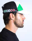 Men's Mexican Pride Baseball Cap - White