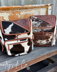 Mesa Cowhide Concealed Carry Backpack, Wristlet, Keychain BUNDLE