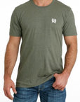 Cinch Support Local Farmer Tee - Olive