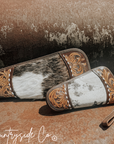 El Dorado Tooled Leather and Cowhide Carry Case by Countryside Co.