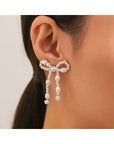 Bow earrings