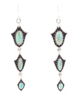 Phantom Turquoise Drop Earrings