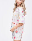 Stars tie dye pajamas -clearance