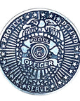POLICE HEROES BROWN COTTON USA