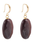 Purple Jasper Stone Earrings