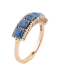 Quinary Lapis Ring - Bronze