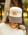 Raisin' Hell With Hippies & Cowboys Trucker Hat