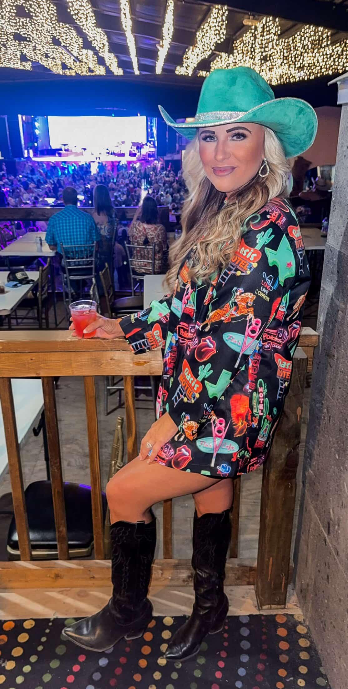 Vegas Neon Women&#39;s Western Blazer
