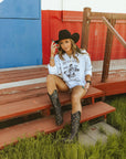 Saddle Oiled Raw Hem Graphic