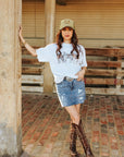 Saddled Horses Graphic Tee