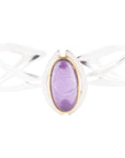 Shine Bright Amethyst Cuff Bracelet