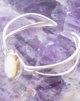 Shine Bright Mother of Pearl Cuff Bracelet