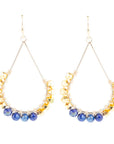 Simple Things Lapis Loop Earrings