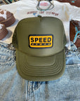 Speed Demon Patch Trucker Hat