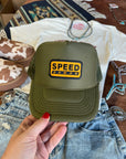 Speed Demon Patch Trucker Hat