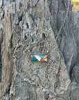 Spiny Oyster Turquoise Bar Necklace