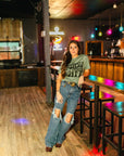 Spoiled Blue Collar Wife Graphic Tee
